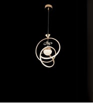 Lilly Ledli Sarkıt Avize (Gold)