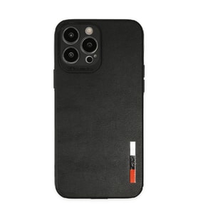 iPhone 13 Pro Kılıf Loop Deri Silikon - Siyah