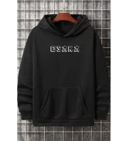 Unisex Osaka Baskılı Sweatshirt (Siyah)