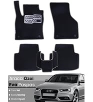 AUDİ A4 SEDAN (2008-2015) Uyumlu EVA Paspas Tam Set–Araca Özel,Su Geçirmez,Kolay Montaj