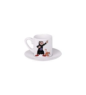 Ghostbastır Design Şirinler Gargamel Türk Kahvesi Fincanı 021