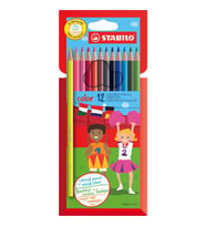 Stabilo Kuru Boya Color Hartung 12 Renk Kuru Boya (Karışık)