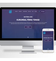 Hazır Kurumsal Web Sitesi Yazılımı V52