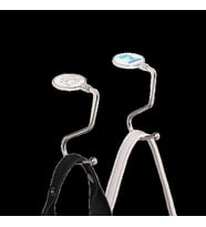 Askı Kaymaz Yüzey Estetik Tasarım Masaya Takılabilen Çanta Askısı (Metal)