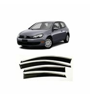 Vw Golf 6 Kromlu Cam Rüzgarlığı 2009-2013 arası Sunplex (Beyaz)
