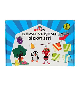 Redka Görsel ve İşitsel Dikkat Seti 6 Yaş