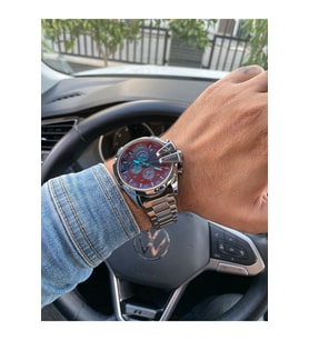 SEWOR Watch Renkli Cam Tüm Fonksiyon Aktif Erkek Kol Saati1890416049212