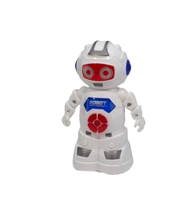 Oyuncak Robot Koruma Robotu Işıklı Türkçe Sesli