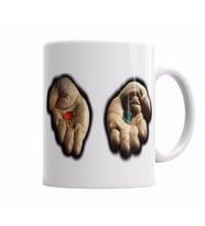 TAKE THE RED PILL  MATRIX Kupa Bardak Porselen