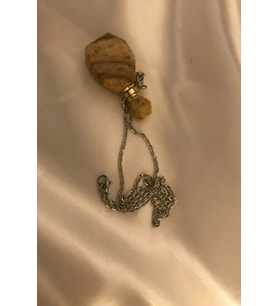 Jasper Kolye Doğal Taş İksir Parfüm Şişe Kolye Jasper Yaşam Gücü