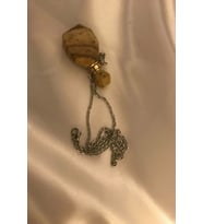Jasper Kolye Doğal Taş İksir Parfüm Şişe Kolye Jasper Yaşam Gücü