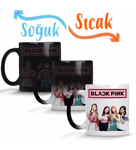 Blackpink 12 Sihirli Kupa Bardak Porselen