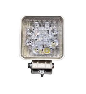 TEKNE İÇİN AYDINLATMA LAMBA 106x106mm BEYAZ 9 led 10-30v 27W
