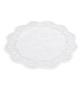 Dolphin Kağıt Bardak Altlığı Yuvarlak Dantel 12 CM (500 Adet)
