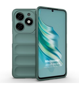 Microsonic TECNO Spark 20C Kılıf Oslo Prime Yeşil (Yeşil)