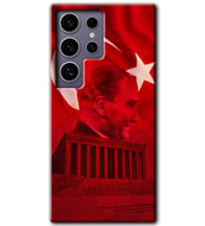 Galaxy S24 Ultra Kılıf HD Desen Baskılı Kılıf - Anıtkabir Atatürk