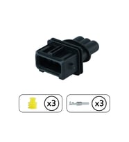 Universal Soket Dişi 3 Pin Kablosuz