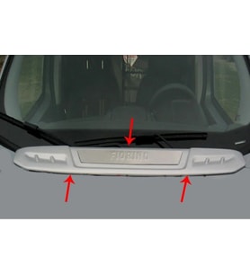 Fiat Fiorino Uyumlu Kaput Spoiler Fiber 2008 Ve Sonrası