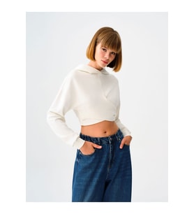 Loft Kadın Sweatshirt LF2037530 (Ekru)