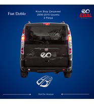 Fiat Doblo ABS Krom Stop Çerçevesi 2006-2010 Model Arası Uyumlu