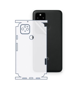 SChitec Google Pixel 5 Uyumlu Fullbody Arka Kaplama Hidrojel Koruyucu Film