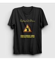 Presmono Unisex Siyah Chaos Children of Bodom T-Shirt 33214tt