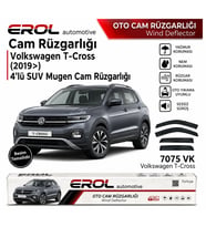 Volkswagen T-Cross 4'lü Suv Mugen Cam Rüzgarlığı