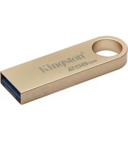 Kingston Datatraveler Se9 Gen 3-256Gb - 220Mb/S Okuma - Metal - Usb Bellek 3.2 Gen 1 -Altın (Çok Renkli)