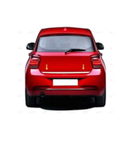 BMW 1 Seri F20 Krom Alt Bagaj Çıtası 2011-2019 Paslanmaz Çelik