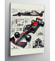 Kanvas Tablo Formula 1 Detayları