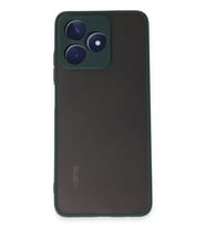 Newface Realme C53 Kılıf Montreal Silikon Kapak - Yeşil