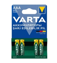 Varta 56703 Power 800mAh AAA Şarj Edilebilir İnce Kalem Pil 4'lü Paket