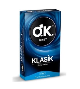 Okey Klasik Prezervatif 10 adet