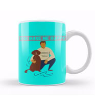 You Make Me Happy Dog Lover Gifts Kupa Bardak Porselen