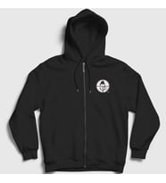 Presmono Unisex Siyah Killshot Eminem Fermuarlı Kapüşonlu Sweatshirt 155683tt
