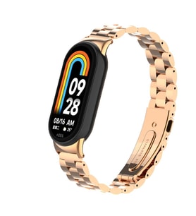 Lexroo Xiaomi Mi Band 9 KRD-04 Metal Kordon - Rose Gold