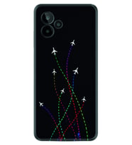 General Mobile GM 24 Pro Kılıf Silikon Desen Özel Seri Line Planet 1736