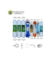 Puricom Kapalı kasa su arıtma cihazlar Sertifikalı 8li B12alkali+detox+Filmtec Dupon mebran mineral