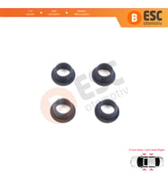 Mercedes W124 W126 W201 W202 W203 C208 W210 W168 W163 W460 W463 İçin 4 Adet Kapı Kilit Düğme Yuvası