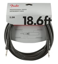 Fender Professional Kill Switch Düz/L Uçlu 5,5m Enstrüman Kablosu