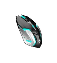 USB KABLOLU - OYUNCU MOUSE - FARE RGB IŞIKLI 3D - 1200DPI MOUSE 1.5MT KABLO (5680)