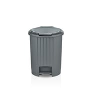 Pratik ve şık bas aç mekanizmalı banyo ve mutfak çöp kovası