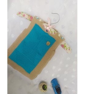 TASARIM DENİZCİ BEBEK SÜVETER HANDMADE