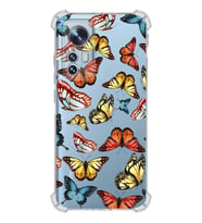 PrintiFy Xiaomi Mi 12 Pro Uyumlu Water Color 2 Baskılı Şeffaf Köşe Korumalı Antişok Kılıf