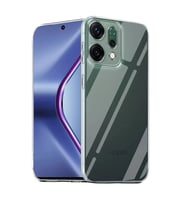 Oppo Reno 14 Kılıf Lüx Şeffaf Silikon - Şeffaf