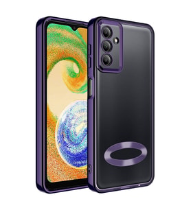 Samsung Galaxy A05S Uyumlu Kılıf Kamera Korumalı Logo Gösteren Zore Omega Kapak