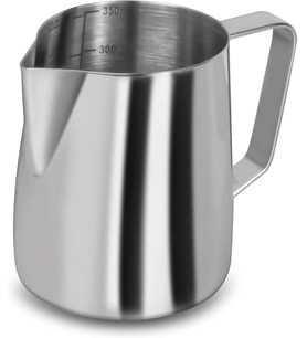 Süt Köpürtme Sürahisi, Premium Paslanmaz Çelik, 350ml Kapasite, Profesyonel Kahve Köpürtme Kabı, Barista Ekipmanları, Süt Köpürtme ve Kahve Hazırlama İçin