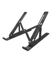 7 Kademeli Ayarlı Katlanabilir Laptop Tablet Standı Siyah (Karışık)