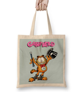 Garfield Magician Bez Çanta Uzun Saplı