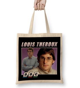 Louis Theroux Retro BBC Bez Çanta Uzun Saplı